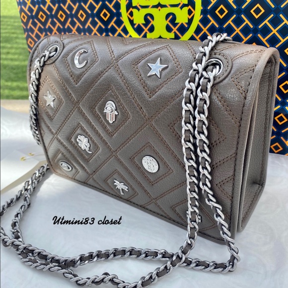 Tory Burch Handbags - 🆕💎💎Tory Burch Fleming charm small convertible shoulder bag/crossbody bag